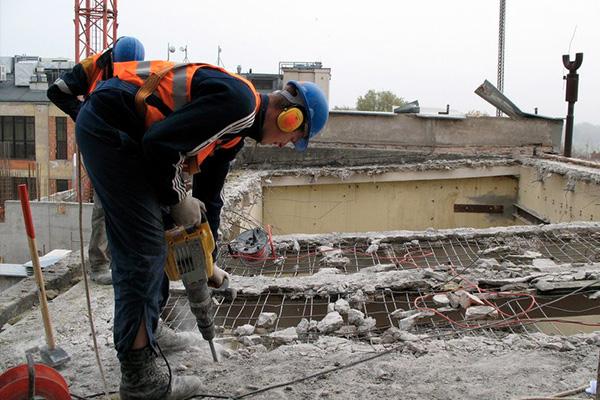 Демонтаж зданий