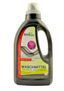 Жидкое средство AlmaWin экоконцентрат 750 мл для стирки черных и темных тканей
