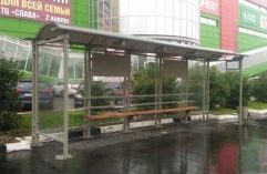 Автобусный павильон ПГС5 7х2