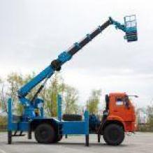 Автовышка КАМАЗ 28